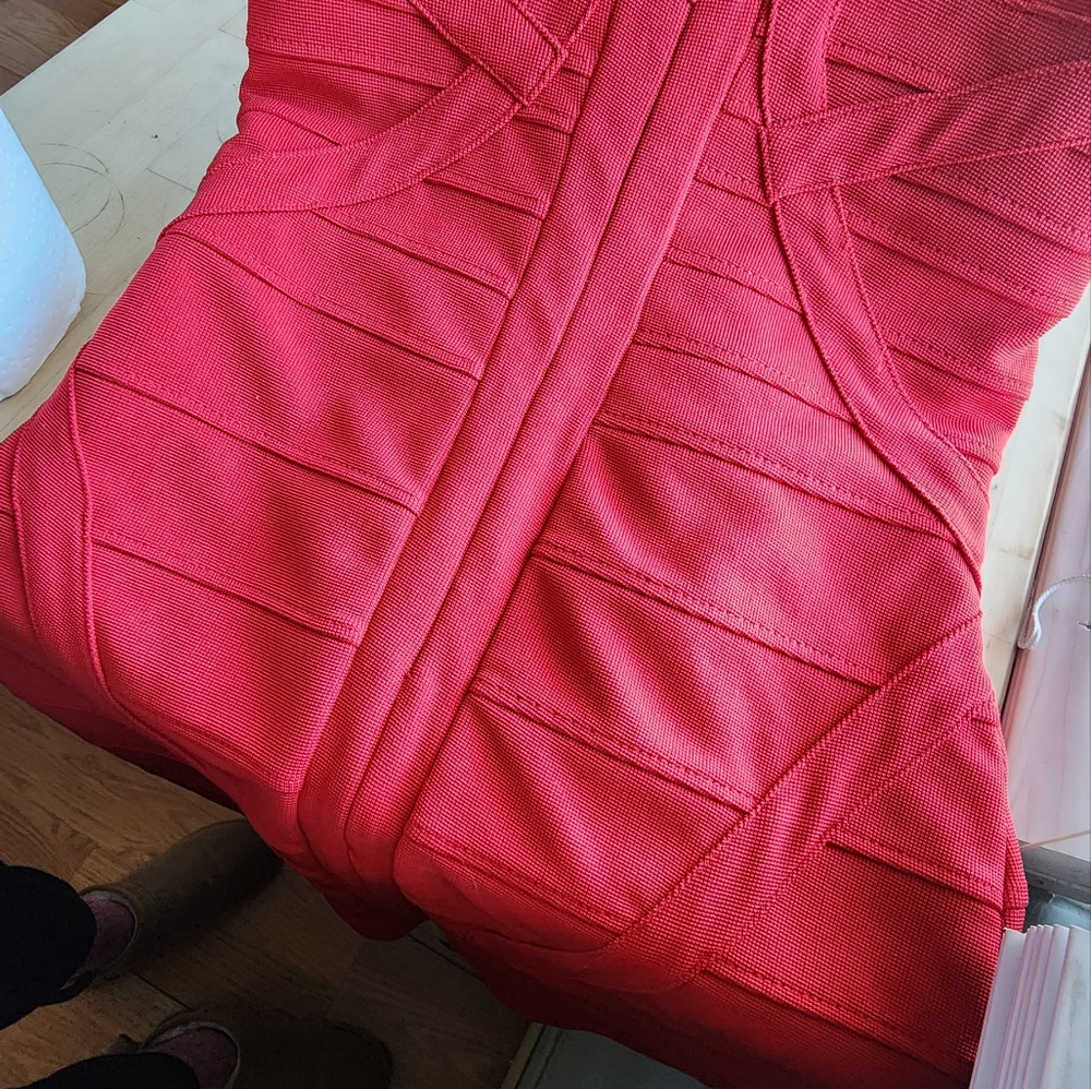 Red mini dress - Picture 5 of 5